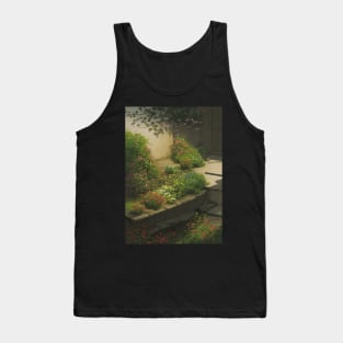 Lovely Apartment Garden - Small Romantic Art Tank Top